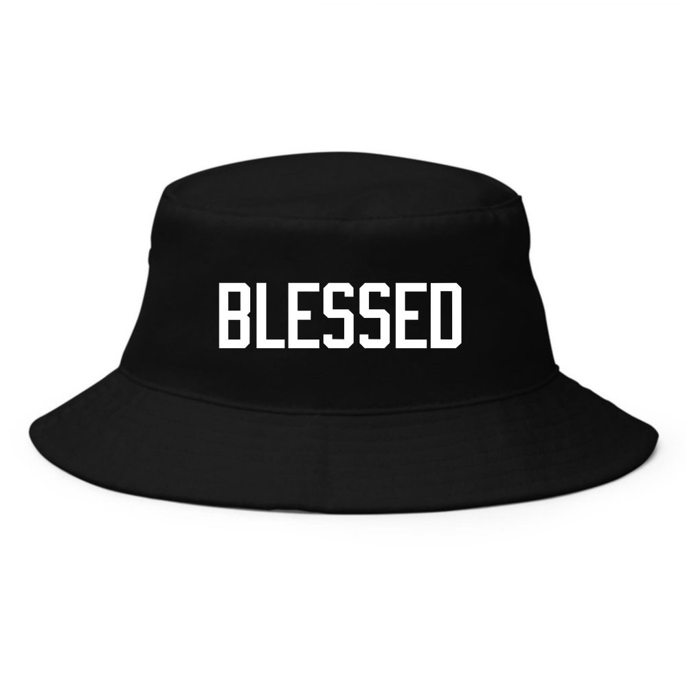 BLESSED Bucket Hat, Hip Hop, Old School, 90s, GOD